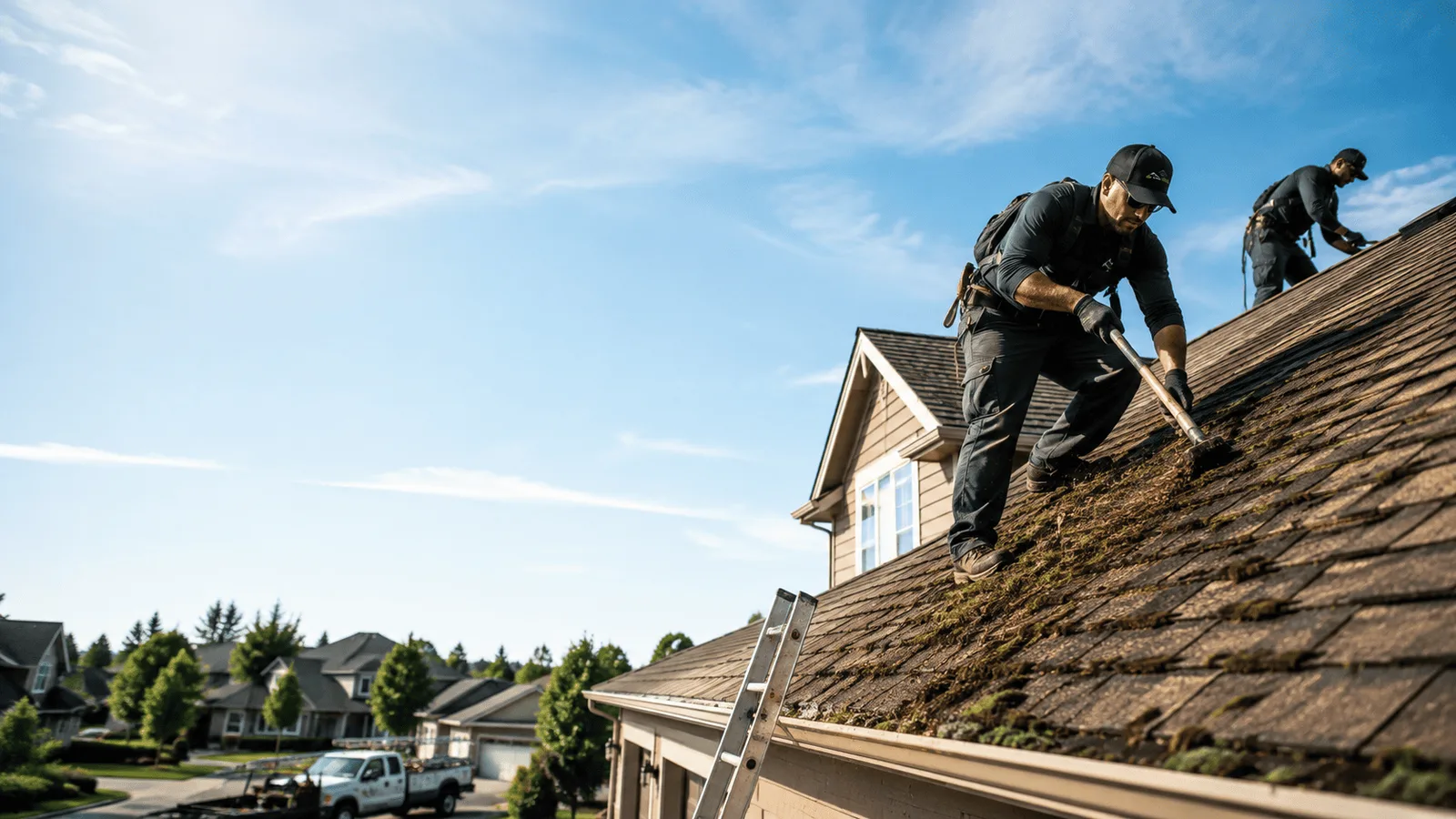 Roof Moss Removal in Palmyra, WI near me